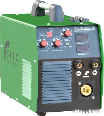 Сварочный инвертор Spec MIG/MMA-221E
