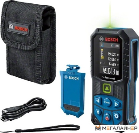 Купить Лазерный дальномер Bosch GLM 50-27 CG Professional 0601072U01 (с АКБ) в Минске с доставкой
