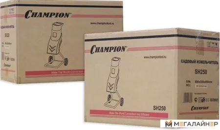 Садовый измельчитель Champion SH250 купить в Минске с доставкой
