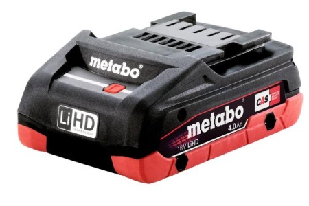 Аккумулятор Metabo 18V, 4.0 Ач, LiHD