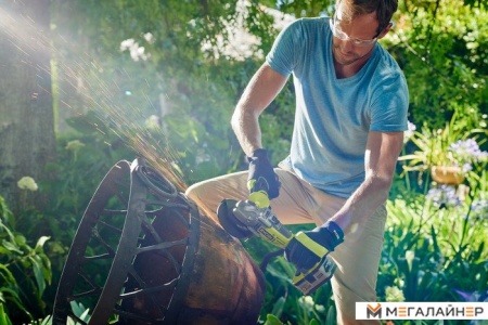 Угловая шлифмашина Ryobi R18AG7-0 купить в Минске с доставкой