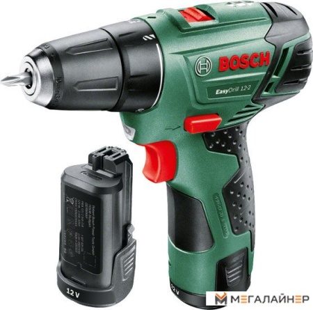 Дрель-шуруповерт Bosch EasyDrill 12-2 [060397290X] купить в Минске с доставкой