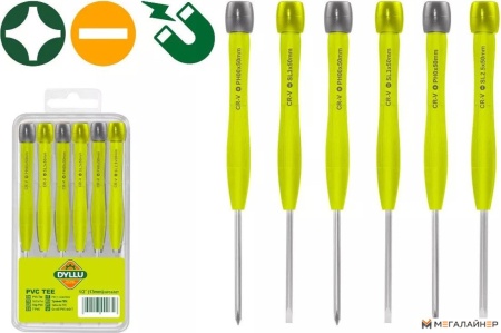 Набор для точных работ Dyllu DTSS2B06 (6 предметов) купить в Минске с доставкой