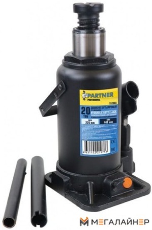 Бутылочный домкрат Partner PA-T92004 20т