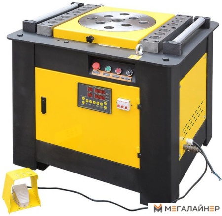 Станок для гибки арматуры с концевиком ТСС GW 52 с ЧПУ купить в Минске с доставкой