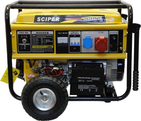 Купить Бензиновый генератор Skiper LT 8000 EB в Минске с доставкой по РБ
