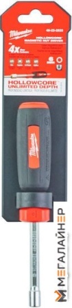 Торцевая отвертка для гаек Milwaukee Hollowcore Hex 6 мм 48-22-2533 купить в Минске с доставкой