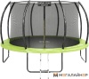 Батут Atlas Sport 374 см - 12ft Master (с лестницей, зеленый)
