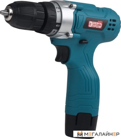 Дрель-шуруповерт ЭНЕРГОПРОМ ДА-12 (с 1-м АКБ, кейс) купить в Минске с доставкой