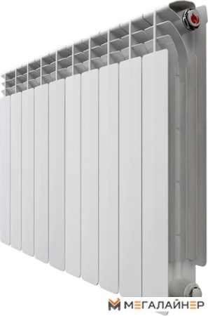 Алюминиевый радиатор НРЗ Люкс 500/100 (10 секций)