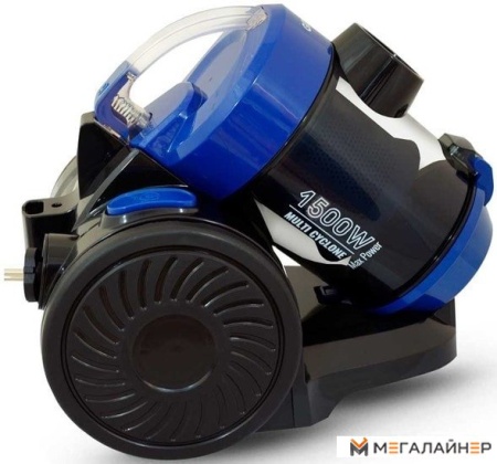 Пылесос Ginzzu VS427 (черный/синий) купить в Минске с доставкой