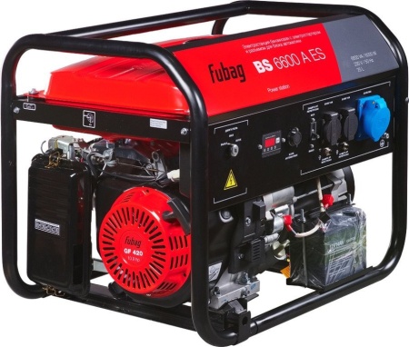 Купить Бензиновый генератор Fubag BS 6600 A ES 646281 в Минске с доставкой по РБ
