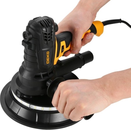 Эксцентриковая шлифмашина Deko DKWS1050 LED 083-1036 купить в Минске с доставкой