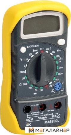Купить Мультиметр IEK Master MAS830L в Минске с доставкой