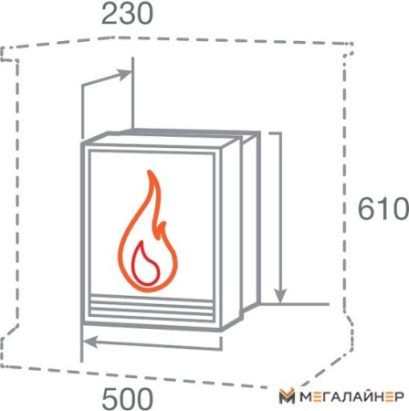 Электрокамин RealFlame Majestic Lux BR S
