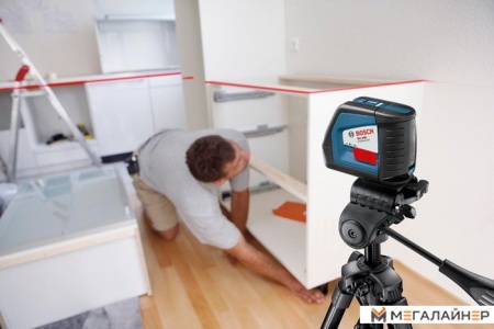 Купить Лазерный нивелир Bosch GLL 2-50 (с держателем BM 1) [0601063108] в Минске с доставкой