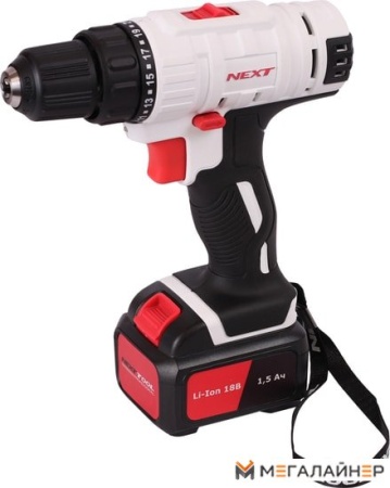 Дрель-шуруповерт Nexttool ACD-18BL Li-Ion (с 2-мя АКБ, кейс) купить в Минске с доставкой