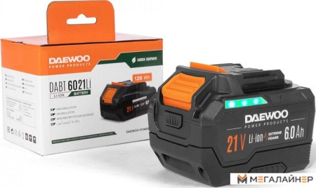 Аккумулятор Daewoo Power DABT 6021Li (21 В/6.0 Ач) купить в Минске с доставкой