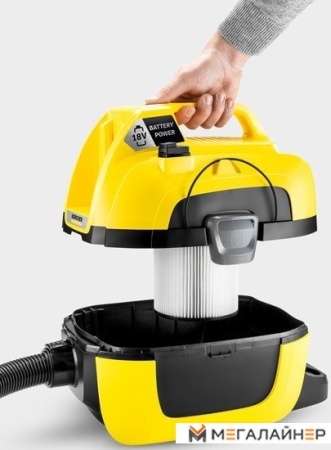 Пылесос Karcher WD 1 Compact Battery 1.198-300.0 купить в Минске с доставкой