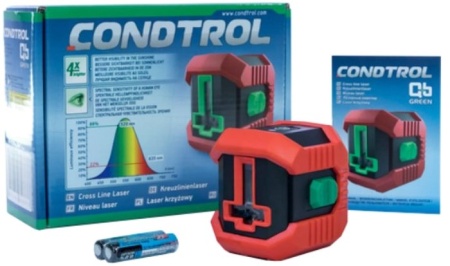 Купить Лазерный нивелир Condtrol QB Green в Минске с доставкой