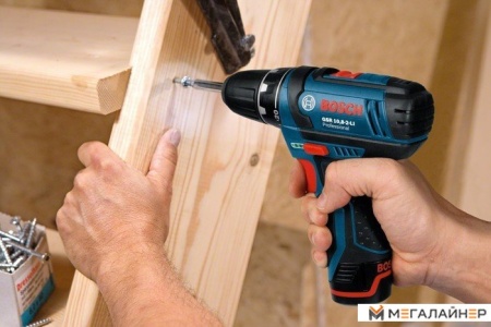 Дрель-шуруповерт Bosch GSR 12V-15 Professional 0601868122 (с 2-мя АКБ, кейс) купить в Минске с доставкой
