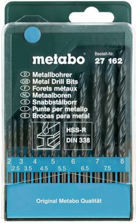 Набор оснастки Metabo 627162000 (13 предметов)