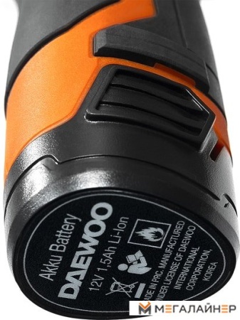 Дрель-шуруповерт Daewoo Power DAA 1210Li (с 1-м АКБ) купить в Минске с доставкой