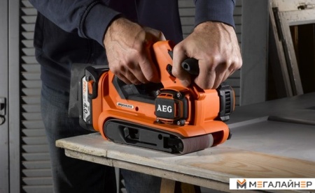 Ленточная шлифмашина AEG BHBS 18-75BL 4935459582 (без АКБ) купить в Минске с доставкой