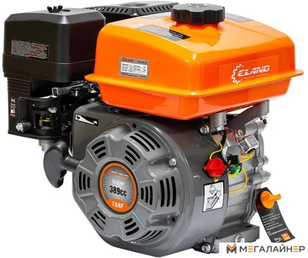 Бензиновый двигатель ELAND GX390SHL-25 купить в Минске с доставкой