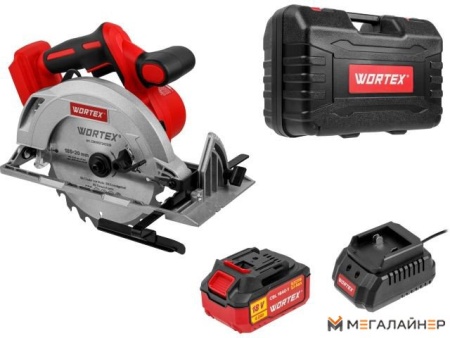 Дисковая (циркулярная) пила Wortex CCS 1819-1 1329533 (с 1-м АКБ, кейс) купить в Минске с доставкой