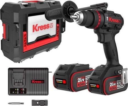 Ударная дрель-шуруповерт Kress KUC33 (с 2-мя АКБ, кейс) купить в Минске с доставкой