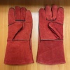 Перчатки из спилка красные (размер 14) Garuda TF-WL07