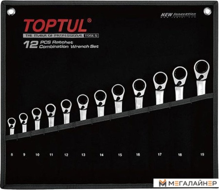 Набор ключей Toptul GPAQ1203 12 предметов купить в Минске с доставкой