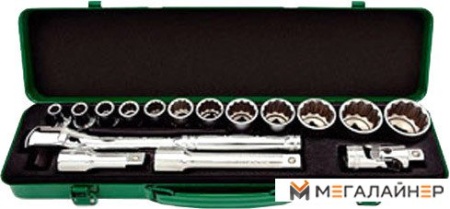 Набор торцевых головок Toptul GCAD1604 16 предметов купить в Минске с доставкой