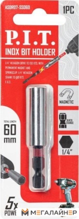 Держатель бит P.I.T. ASDR07-SS060 купить в Минске с доставкой