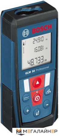 Купить Лазерный дальномер Bosch GLM 50 Professional (0601072200) в Минске с доставкой