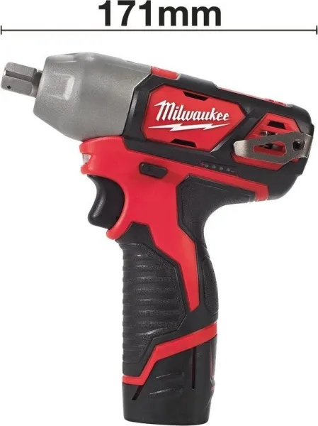 Гайковерт Milwaukee M12 M12BIW12-202C 4933447133 (с 2-мя АКБ, кейс) купить в Минске с доставкой