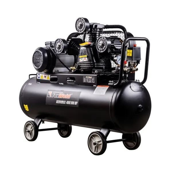 Компрессор масляный ременной Foxweld AEROMAX 480/100 HP