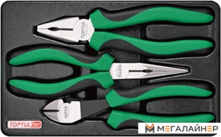 Набор пассатижей Toptul GZA-0305 (3 предмета) купить в Минске с доставкой