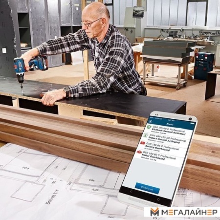 Дрель-шуруповерт Bosch GSR 18V-60 C Professional 06019G1102 (без АКБ) купить в Минске с доставкой