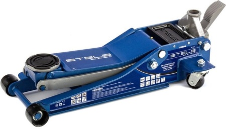 Подкатной домкрат Stels 51137 3т