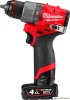 Ударная дрель-шуруповерт Milwaukee M12 FUEL M12FPD2-402X 4933479869 (с 2-мя АКБ 4 Ач, кейс) купить в Минске с доставкой