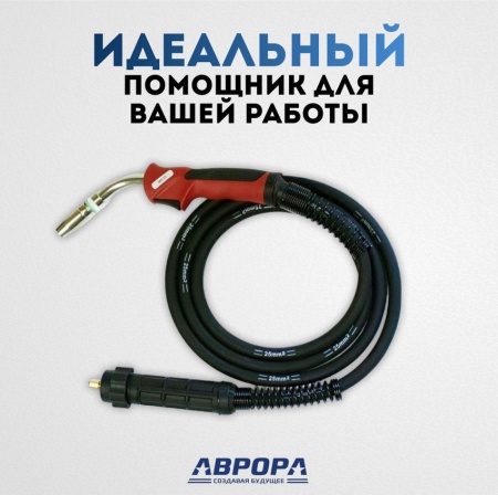 Горелка Aurora MIG 25 AIR COOL 230A (60%) EURO 5m