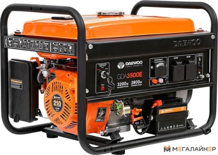 Купить Бензиновый генератор Daewoo Power GDA 3500E в Минске с доставкой по РБ