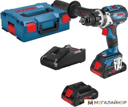 Дрель-шуруповерт Bosch GSR 18V-110 C Professional 06019G010C (с 2-мя АКБ, кейс) купить в Минске с доставкой