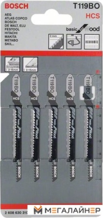 Набор оснастки Bosch 2608630310 (5 предметов) купить в Минске с доставкой