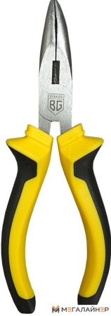 Длинногубцы Berger Изогнутые 160мм BG1213 купить в Минске с доставкой