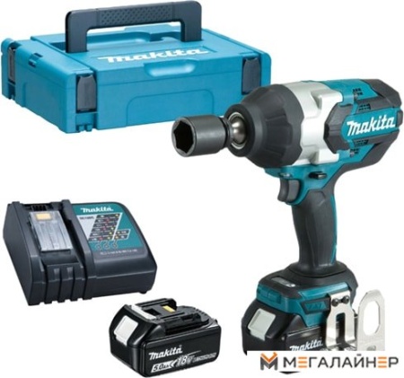 Ударный гайковерт Makita DTW1001RTJ (с 2-мя АКБ, кейс) купить в Минске с доставкой