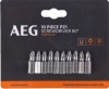Набор бит AEG Powertools 4932479523 (10 шт)