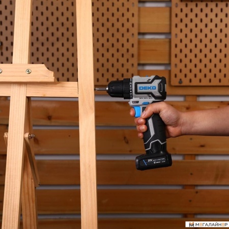 Дрель-шуруповерт Deko Sharker 20V PRO 084-1035 (с 2-мя АКБ, кейс) купить в Минске с доставкой